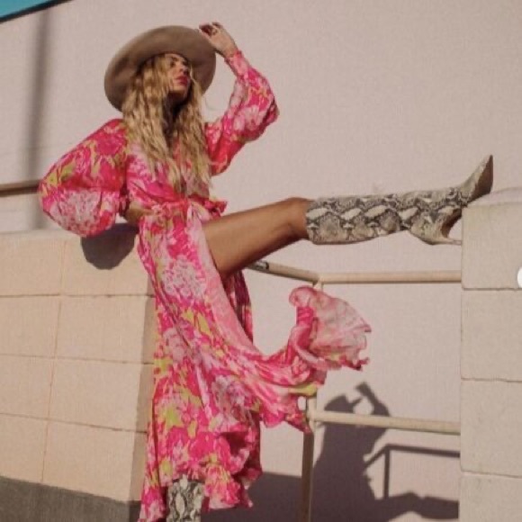 Rococo Sand Kimono Coverup Pink Sz S - Picture 2 of 13